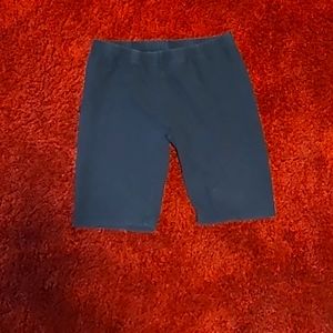 Black small athletic shorts